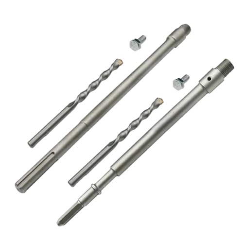 SDS Plus Sechskantschaft-Wandlochsägen-Bohrer, Stahlkarbid, Betonlochsäge mit Pleuel, Beton, Zement, Steinwerkzeug, 320 mm SDS Plus Sechskantschaft-Wandlochsägen-Bohrer, Stahlkarbid, Betonlochsäge mit Pleuel, Beton, Zement, Steinwerkzeug, 320 mm von YYJOUPLM