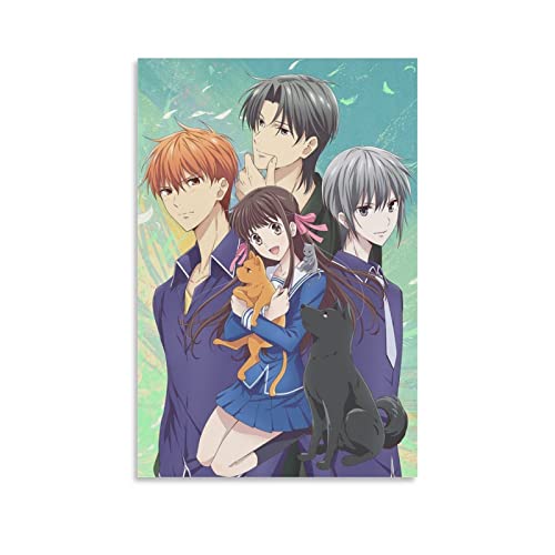 Anime Fruits Basket Poster Poster Dekorative Malerei Leinwand Wandkunst Wohnzimmer Poster Schlafzimmer Gemälde 30 x 45 cm von YYKG