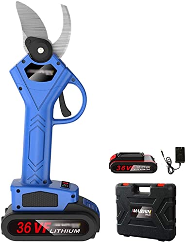 Schneiddurchmesser 25 mm Akku-Elektroschere - Akku-Gartenschere mit Lithium-Batterie, leichter Schnitt von Ästen, Sträuchern von YYLHJW