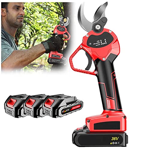 Tree Branch Power Prunen Akku-Elektrischer Zuschneideschere 40 mm Schneiddurchmesser Tragbare elektrische Gartenschere Sträucher Garten Obstbaum Tree Branch Power Prunen Akku-Elektrischer Zuschneideschere 40 mm Schneiddurchmesser Tragbare elektrische Gartenschere Sträucher Garten Obstbaum von YYLHJW