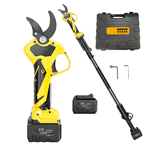 Trimmschere Elektro Gartenschere Akku Professionelle elektrische Schere 40mm 1,56 Zoll Astschere LCD Display von YYLHJW