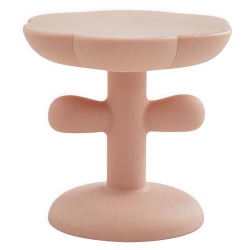 YYLMKMFC Kreativer Nachttisch in Blumenform, Sofa-Nachttisch, kleine Kaffee-Beistelltische, Moderne Wohndekoration(Pink) von YYLMKMFC