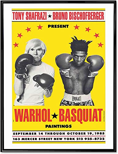 YYLPRQQ Basquiat Andy Warhol Boxdruck Wandkunst Poster Fine Art Print Für Wohnkultur 50X70Cm von YYLPRQQ