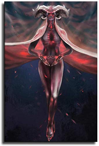 YYLPRQQ Diablo Iv Leinwand Kunst Poster Und Wandkunst Bilddruck Moderne Familie Schlafzimmer Dekor Poster 50X70Cm von YYLPRQQ