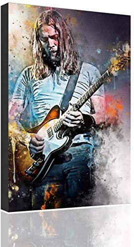 YYLPRQQ Hd-Druck David Gilmour Vintage Legendary Guitarist Poster Für Raumästhetische 90Er Jahre Hintergrund Wanddekor Poster 50X70Cm von YYLPRQQ