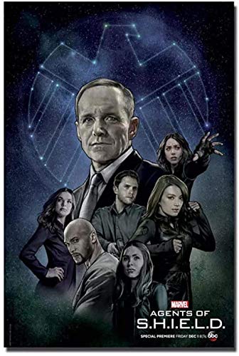 YYLPRQQ Marvels Agents of Shield Staffel 5 2 Filmplakat Und Drucke Wanddekoration Für Wohnzimmer Bürodekor Einzigartiger Druck 42X60Cm von YYLPRQQ