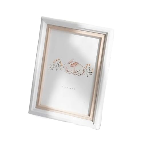 YYLUOYANG Bilderrahmen Weißer Bilderrahmen 6 Zoll 7 8 10 A4 Rahmen Hängende Wanddekoration(8inch 15.2X20.3cm) von YYLUOYANG