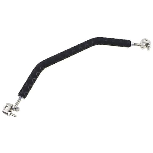 YYLUOYANG Motorrad-lenkerstrebe Motorrad Armlehne Balance Bar Multifunktionale Aluminiumlegierung Lenker Querstange Hebel Modifizierte Teile Motorrad-Querstange(Noir) von YYLUOYANG