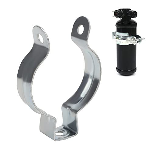YYQTGG AC-Filter-Trockner-Klemme, Auto-Klimaanlagen-Montagehalterung mit Aluminiumlegierung, kein Bohren, Schweißen, universelle Passform, 74 mm Innendurchmesser von YYQTGG