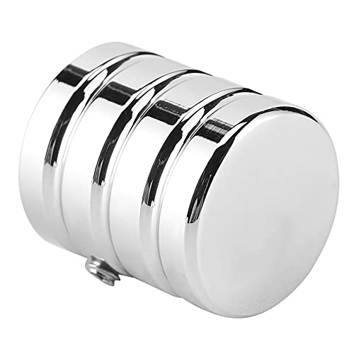 YYQTGG Heel Shift Eliminator Cap, Motorcycles Heel Shifter Level Eliminator Cover, for FLHT FLHR FLHX CVO 1980-2019 FXR Mid Control with Polished Chrome Finish (Silver) von YYQTGG