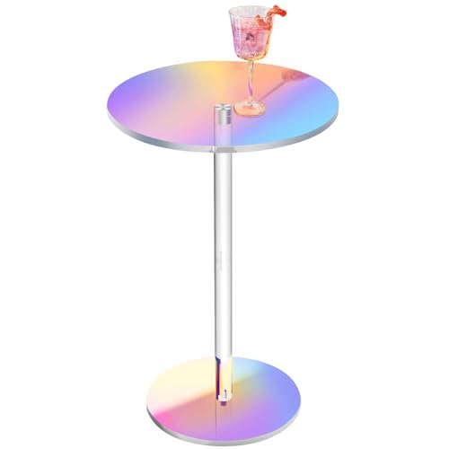 YYRHD-CZ Bunter Sofa-Beistelltisch Aus Acryl, Einfacher Kleiner Couchtisch, Geeignet for Schlafzimmer, Wohnzimmer, Balkon, Restaurant YYRHD-CZ Bunter Sofa-Beistelltisch Aus Acryl, Einfacher Kleiner Couchtisch, Geeignet for Schlafzimmer, Wohnzimmer, Balkon, Restaurant von YYRHD-CZ