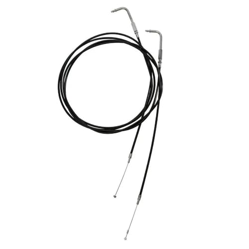 Für Sportster XL 883 1200 2002-2014 Custom Anniversary XL883C Super Low XL1200T Motorrad Gaszug Montage Motorrad Gaszugsteuerung Kabel(150cm) von YYSMO
