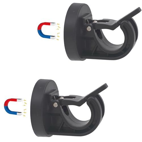 YYST Magnetische Staffelei Pad Blatt Flip Chart Papierhalter Aufhänger Organizer Magnetisches Staffelei Befestigungssystem (Schwarz x 2) von YYST