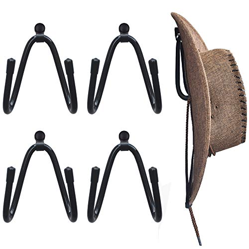 YYST Rack Hat Halter Hat Organizer Hat Wandhalterung – 4/Pk Keine Hat von YYST