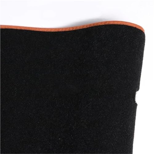 YYTEMD Autodekoration Auto Anti-Rutsch-Matte Armaturenbrett Abdeckung Pad Sonnenblende Armaturenbrett Schutz Teppich Zubehör Für B&MW X3 F25 2011-2017(Orange Without HUD,RHD) von YYTEMD