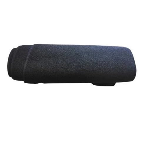 YYTEMD Autodekoration Auto-Armaturenbrett-Abdeckung Armaturenbrett-Matte Teppich 2-lagige Sonnenblende Armaturenbrett-Abdeckung Für Toyota Für Previa 2006-2019(Schwarz,RHD) von YYTEMD