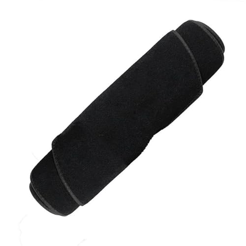 YYTEMD Autodekoration Auto-Armaturenbrett-Abdeckung Armaturenbrett-Matte Teppich Instrumentenmatte Sonnenblende Zubehör Für Benz GLB-Klasse X247 2020 2021 2022(Black-a RHD,Without HUD) von YYTEMD