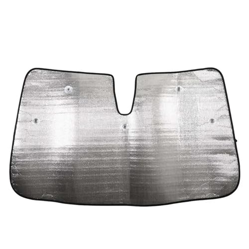 YYTEMD Sonnenschutz Aluminiumfolie Silber Auto Frontscheibe Sonnenschutz Sonnenschirm Autoinnenausstattung Für Q5L 2022-2023 von YYTEMD