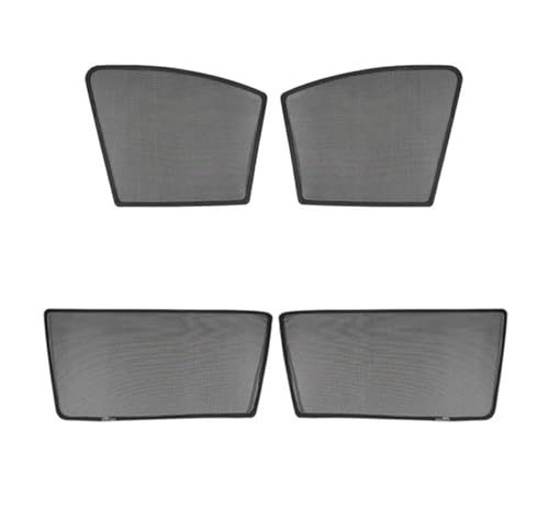 YYTEMD Sonnenschutz Auto-Seitenfenster-Sonnenschutz, Sichtschutz, Fenstervorhang, Visierteile Für RAV4 XA50 2020 2021 2022 2023 2024(Type 5) von YYTEMD