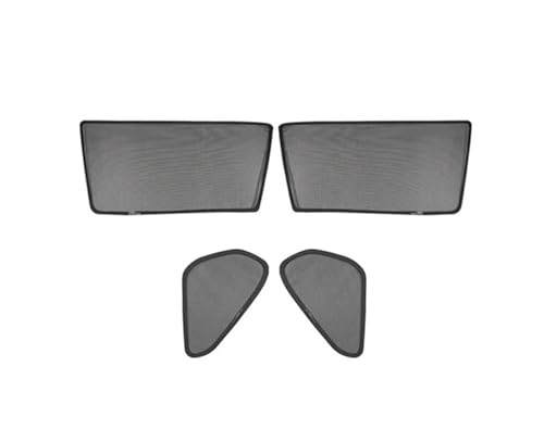 YYTEMD Sonnenschutz Auto-Seitenfenster-Sonnenschutz, Sichtschutz, Fenstervorhang, Visierteile Für RAV4 XA50 2020 2021 2022 2023 2024(Type 8) von YYTEMD