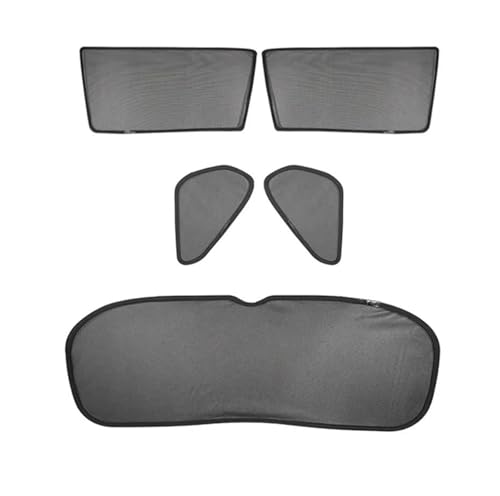 YYTEMD Sonnenschutz Auto-Seitenfenster-Sonnenschutz, Sichtschutz, Fenstervorhang, Visierteile Für RAV4 XA50 2020 2021 2022 2023 2024(Type 9) von YYTEMD