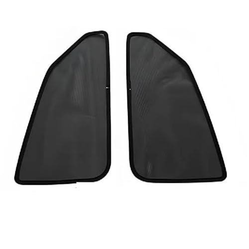 YYTEMD Sonnenschutz Auto-Vorhang Seitenfenster Sonnenschutz Mesh Sommer Sonnenschutz Schutz Sonnenschutz Für C-HR 2021 2022 2023 2024 2025(A Black 2 Pcs) von YYTEMD