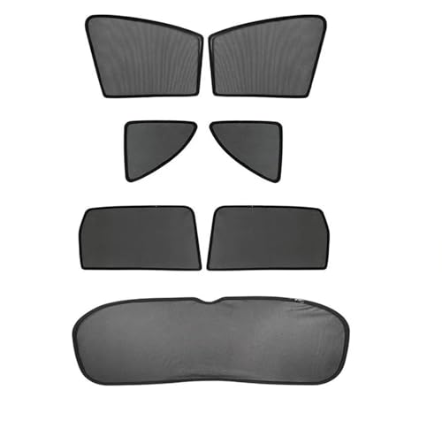 YYTEMD Sonnenschutz Auto Windows Sonnenschirme Passagier Privatsphäre Windows Vorhänge Teile Für Mazda CX5 2017 2018 2019 2020 2021-2024(Type 11) von YYTEMD