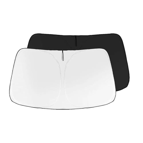YYTEMD Sonnenschutz Auto Windschutzscheibe Sonnenschirm Visier Frontscheibe Sonnenschutz Abdeckung Sonnenschirm Klapp Teile Für Volvo XC60 2018-2024 von YYTEMD