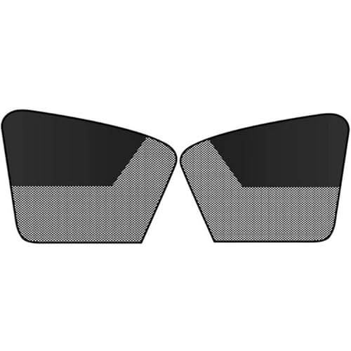 YYTEMD Sonnenschutz Autofensterrollos, Universelle Duplex-Vorhänge Für Die Privatsphäre Im Auto, Sommer-Schutzfensterrollo Für Nickerchen Im Auto, Camping(2pcs Front) von YYTEMD