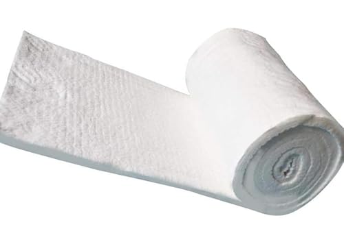 1 Stück anpassbare Hochtemperatur-Keramikfaserdecke – for Schmiede-, Ofen-, Holzofen- und Brennofenisolierung(1000mmx600mmx10mm) von YYULZO