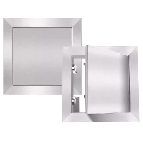 1 Stück langlebige Zugangstürplatte aus Edelstahl – wasserdichte Zugangsklappe for einfache Wartung und Installation(12x18in) von YYULZO