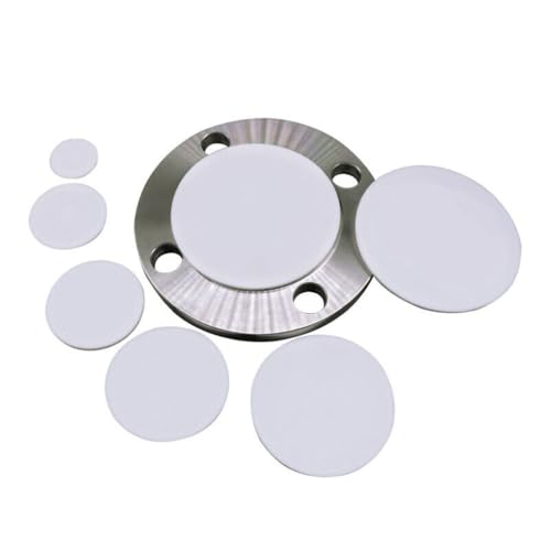 PTFE-Kunststoff-Vollscheiben – flache, runde, versiegelte Polsterung, PEFT-Dichtung (10er-Packung, Durchmesser 5–150 mm)(55mm x 2mm) von YYULZO