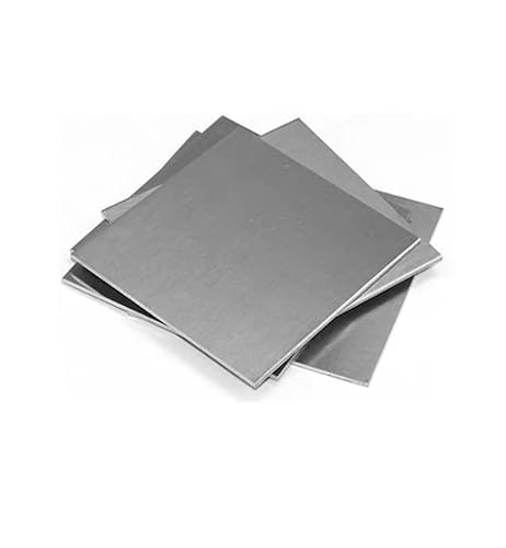 Quadratische Blechplatte aus Edelstahl 304 – 4 mm dicke gebürstete Metallplatte for Strukturrahmen, 1 Stück 4–20 Zoll(16 inch*4mm*16 inch) von YYULZO