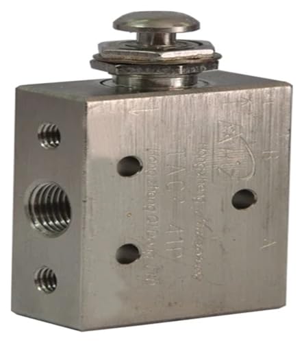 Pneumatic 2 Position 3 Way Spring Button Air Valve TAC2-41P YYVFLAUX Pneumatic 2 Position 3 Way Spring Button Air Valve TAC2-41P YYVFLAUX von YYVFLAUX