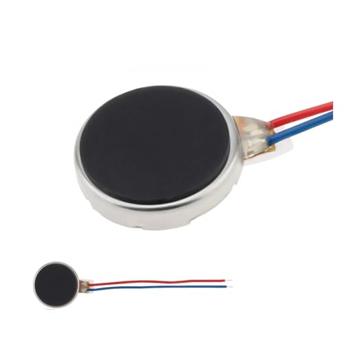 YYVFLAUX 10pcs Vibration Electronic Starter DC3V 12000RPM Coin Flat DC Vibrating Electronic Starter with Wire 10X3.0MM von YYVFLAUX