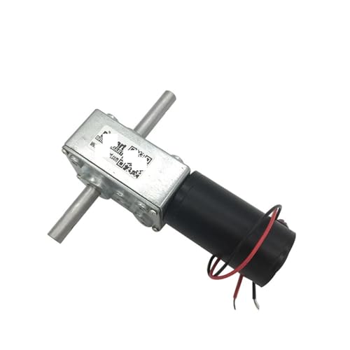 YYVFLAUX 5840-31zy 12V Dc Gear Electronic Starter 24V Worm Gear with Double Shaft Motors Reversed Self-Lock Package A 24v 260rpm von YYVFLAUX
