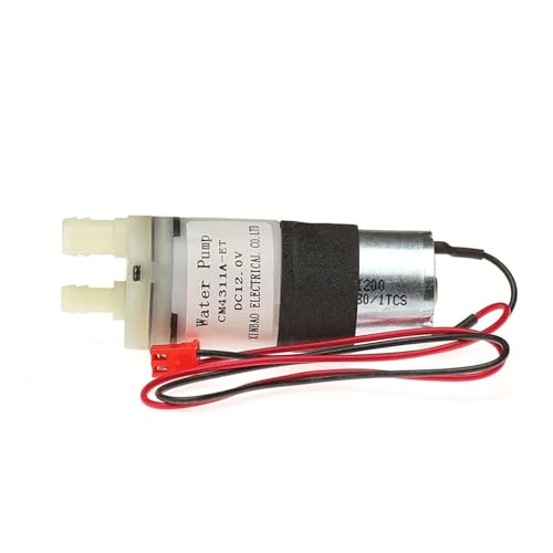 YYVFLAUX Large Flow 370 Water Pump DC 7.4V 9V 12V Diaphragm Pump Low Noise Long B von YYVFLAUX