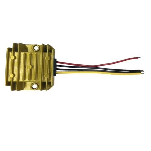 YYVFLAUX Low Power Golden Casing DC DC Boost Module 12V to 13.8V 1A Boost Converter von YYVFLAUX