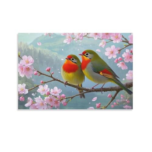 YYVKPMLXC Kunstdruck Auf Leinwand Silver-eared Mesia Ölgemälde Natürliche Landschaft Leinwandmalerei Abstrakt Gemälde Schlafzimmer Wandbild Heimdekoration 12x18inch(30x45cm) von YYVKPMLXC