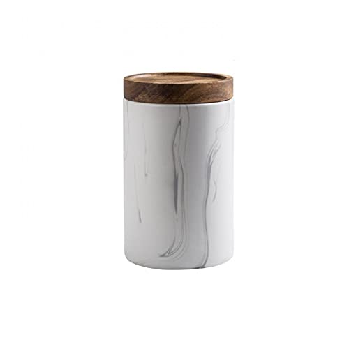 Keramik-Vorratsdose für Lebensmittel, auslaufsichere Teedosen mit luftdichtem Verschluss aus Bambus, modernes Design, Keramik von YYW