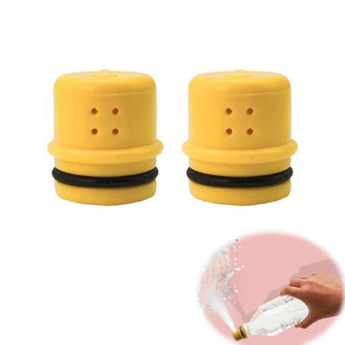 2 Wasserflaschendeckel Spüler Vier Löcher Reinigung Kann Blumen Gießen Bequem Outdoor Reisen Camping Tragbar Waschen Gesicht Und Handwäsche (Klein 2pcs) von YYZGGLING