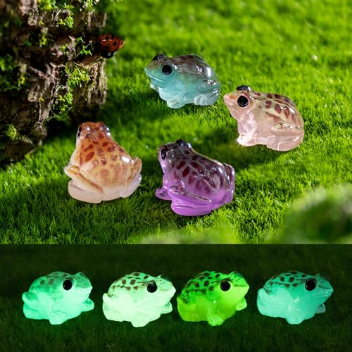 YYZGGLING 30PCS Froschpuppen Glow-in-The-Dark Mini Harz Frösche Garten Mini Frösche Für Garten Und Schreibtisch Dekoration YYZGGLING 30PCS Froschpuppen Glow-in-The-Dark Mini Harz Frösche Garten Mini Frösche Für Garten Und Schreibtisch Dekoration von YYZGGLING
