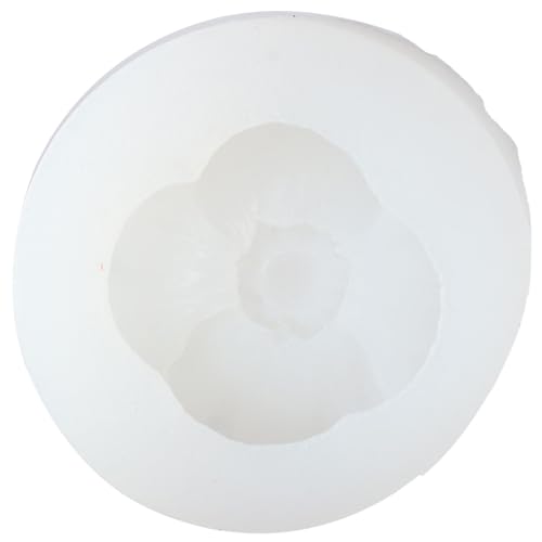 YYlingx Vierblättrige Blume Silikonform, Kerze Silikonform für Kerze, Süßigkeiten Backen, Schokolade DIY von YYlingx