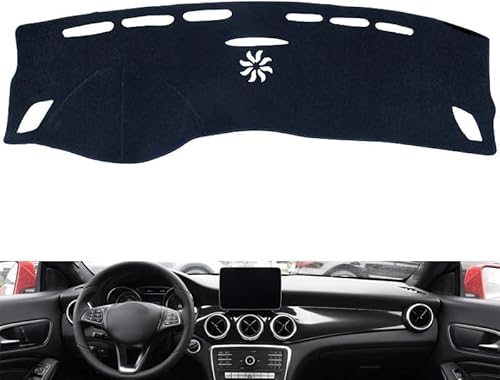 YYlong Armaturenbrett Abdeckung Pad Für Benz A-ClassW176 2013-2018 Auto Armaturenbrett vermeiden Lichtmatte Sonnenschutz Teppich Auto Dashboard Matte von YYlong