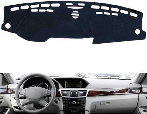 YYlong Armaturenbrett Abdeckung Pad Für Benz E-Class W212 2010-2012 Auto Armaturenbrett vermeiden Lichtmatte Sonnenschutz Teppich Auto Dashboard Matte von YYlong