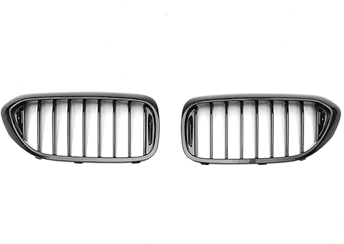 YYlong Auto Vordere Stoßstange Kühlergrill für BMW 5 Series G30 2015-2018 KüHlergrill Front Ersatz Hauben Grill Doppelsteg Sport Kühlergrill von YYlong