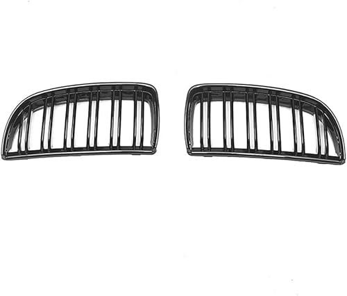 YYlong Auto Vordere Stoßstange Kühlergrill für BMW E90 2004-2007 KüHlergrill Front Ersatz Hauben Grill Doppelsteg Sport Kühlergrill von YYlong