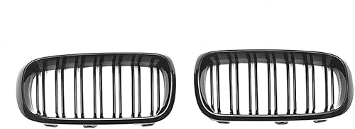 YYlong Auto Vordere Stoßstange Kühlergrill für BMW F15 (X5) 2015-2018 KüHlergrill Front Ersatz Hauben Grill Doppelsteg Sport Kühlergrill von YYlong