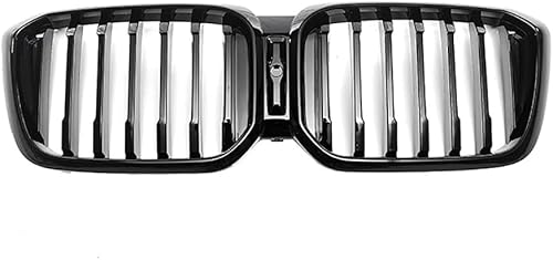 YYlong Auto Vordere Stoßstange Kühlergrill für BMW X3 (G01) 2022 KüHlergrill Front Ersatz Hauben Grill Doppelsteg Sport Kühlergrill von YYlong