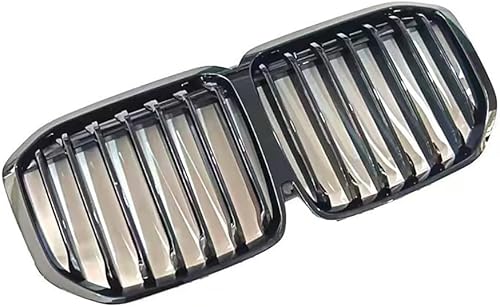 YYlong Auto Vordere Stoßstange Kühlergrill für BMW X7 G07 2020-2022 KüHlergrill Front Ersatz Hauben Grill Doppelsteg Sport Kühlergrill von YYlong